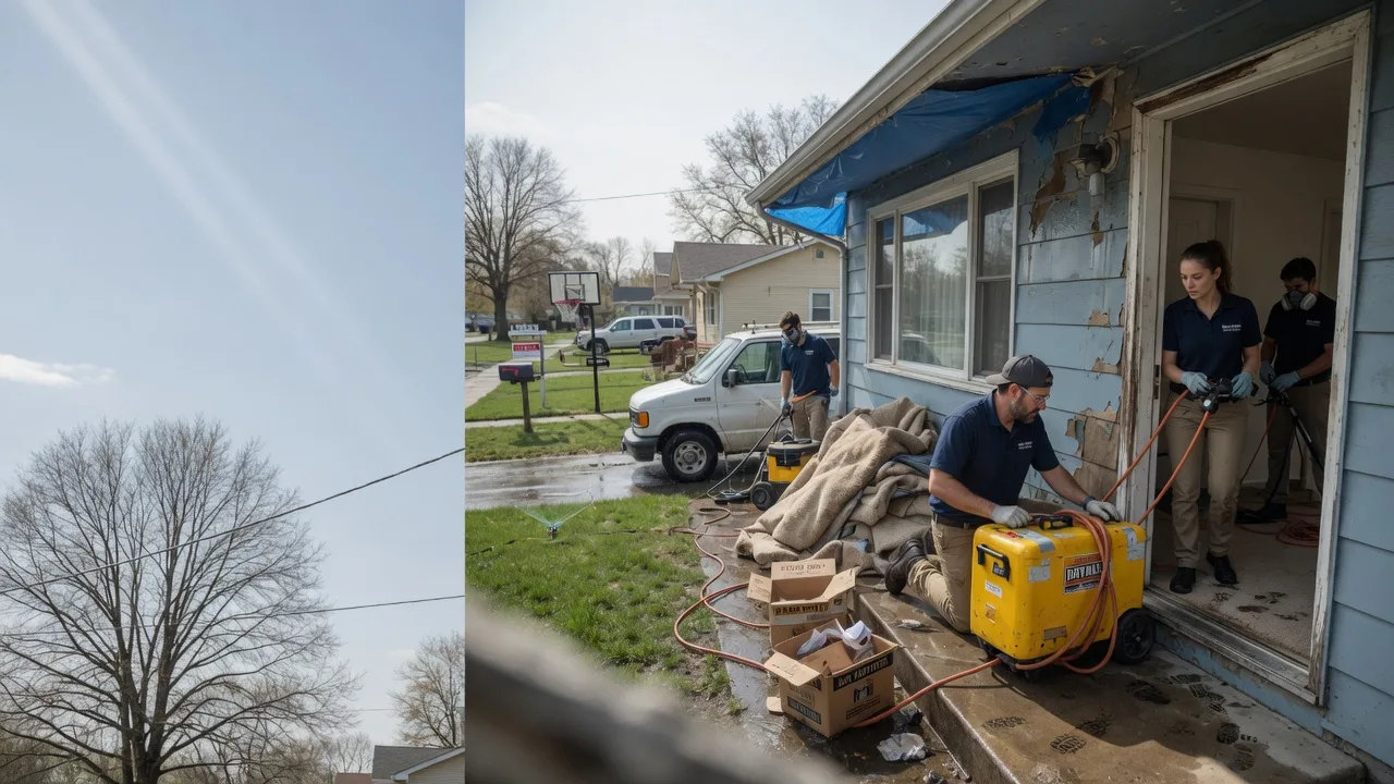 Basement Flood Cleanup in Frederick, CO near me